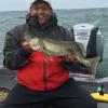 Walleye and Perch fishing on Lake Erie with Juls Walleye Fishing Adventures