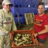 Walleye and Perch fishing on Lake Erie with Juls Walleye Fishing Adventures